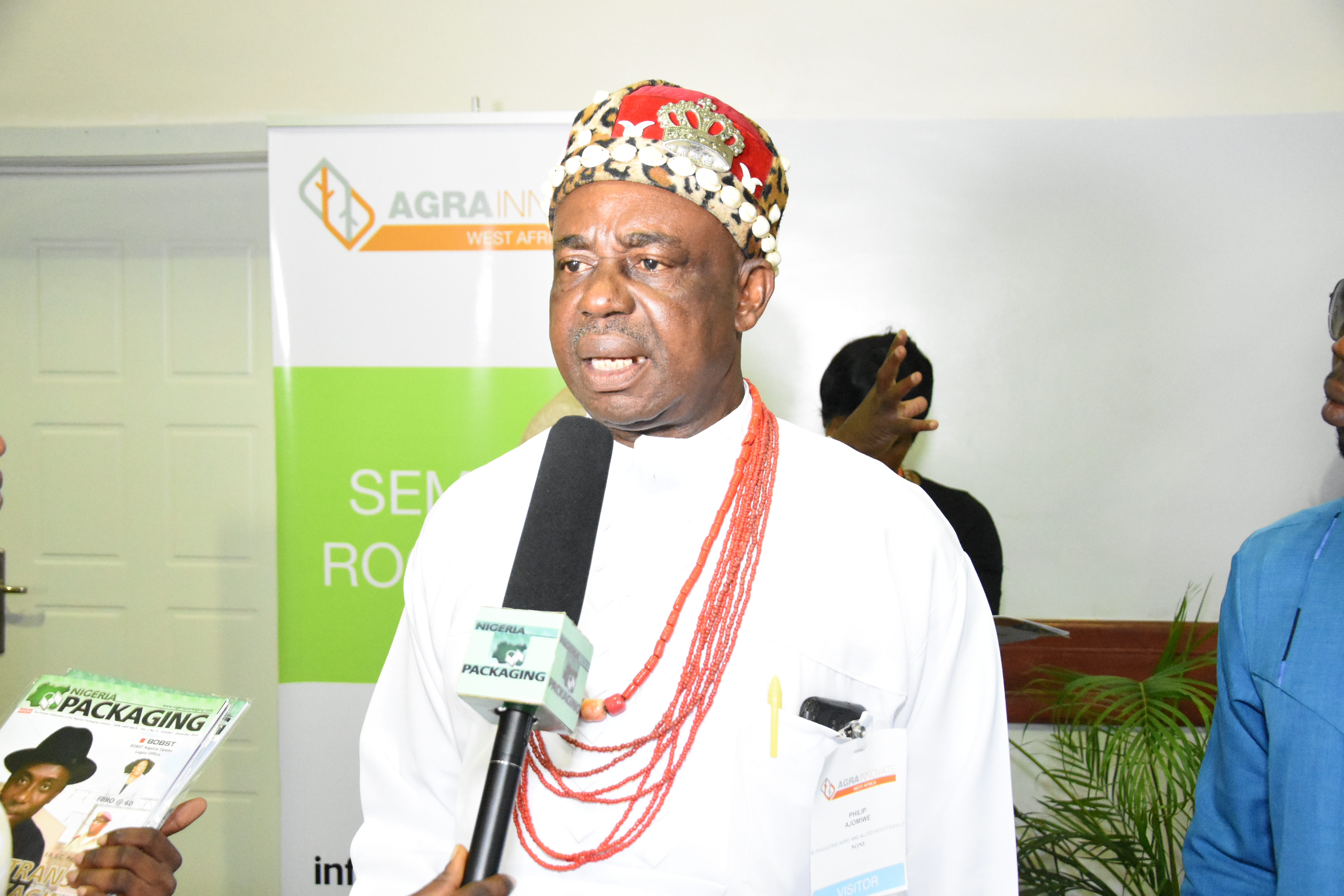 His Royal Majesty Philip Ajomiwe, Chairman/MD De-Philajoms Agro & Allied Industries Ltd
